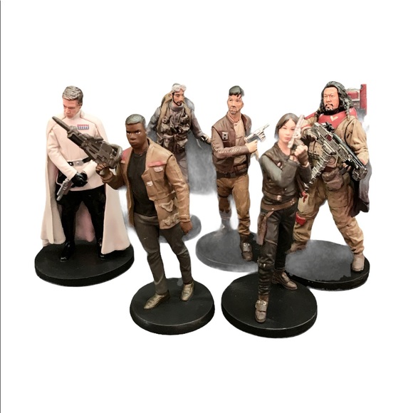 6 Pcs Star Wars Miniature - Picture 3 of 12